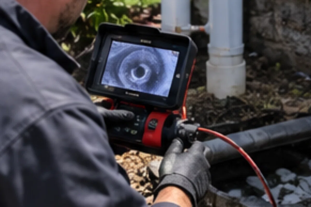 Professional adjustment or repair of a septic distribution box connection in Covington, KY